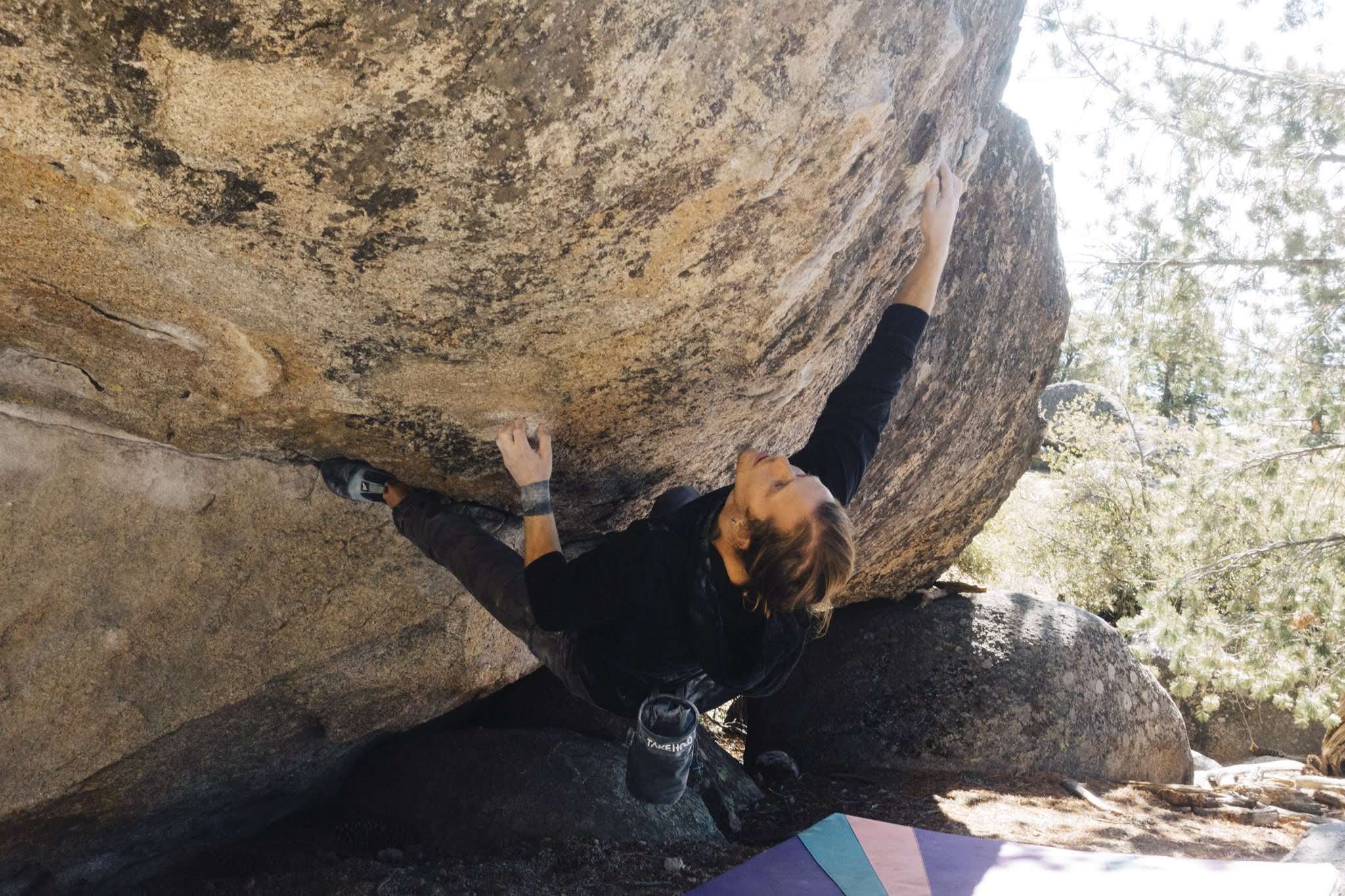 Mikey on Can Opener (V8) - Photo by Alex Aristei