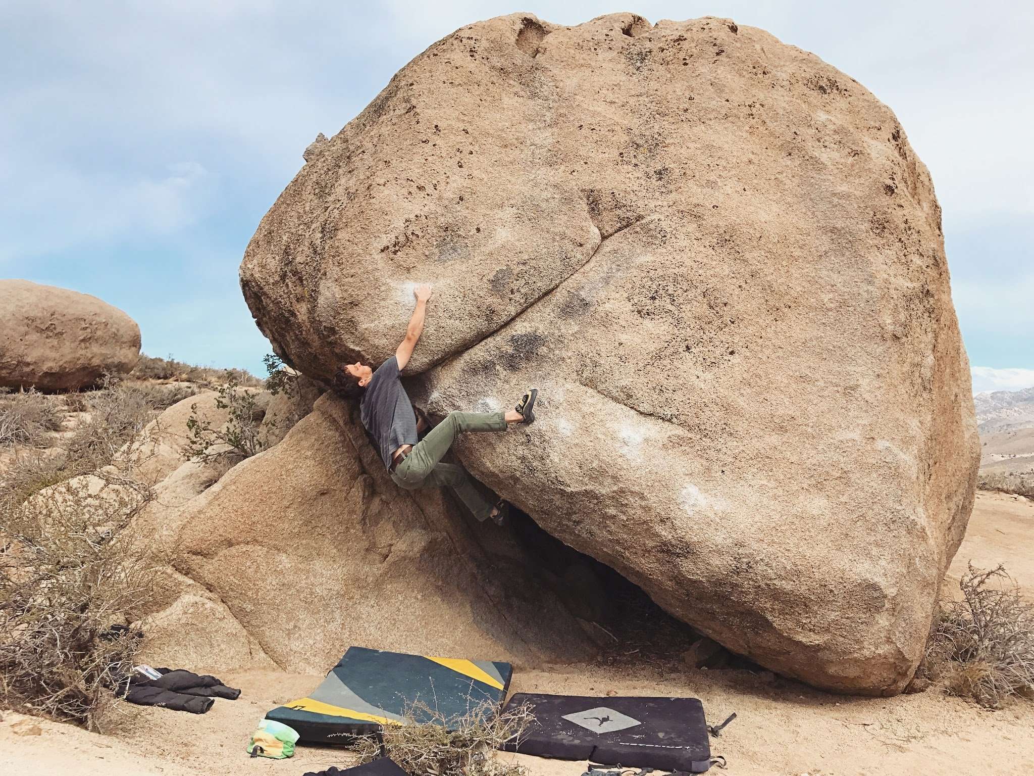 Cody, slapping the last big move on Brian's Project (V8)