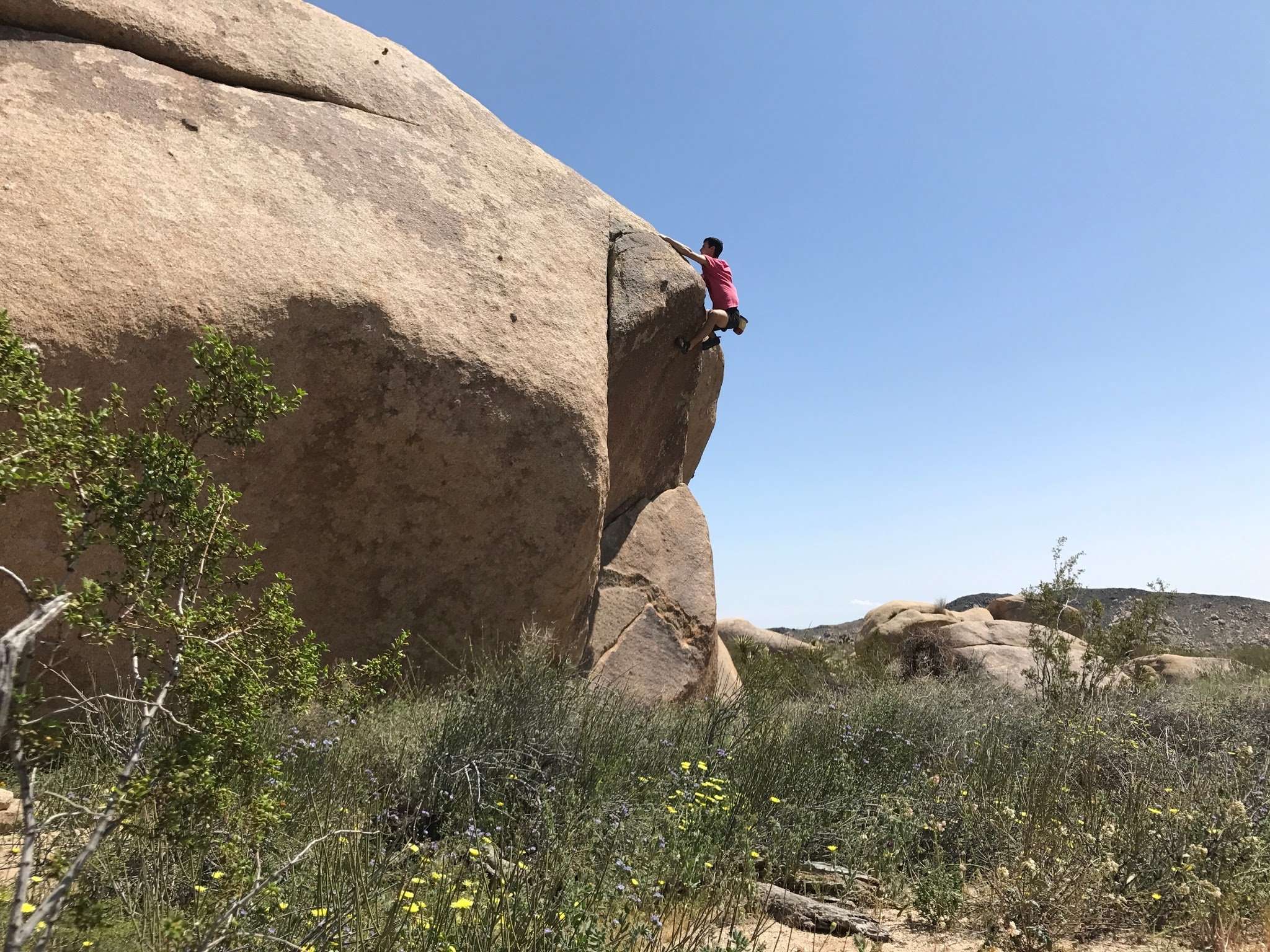 Me on the Dripper boulder