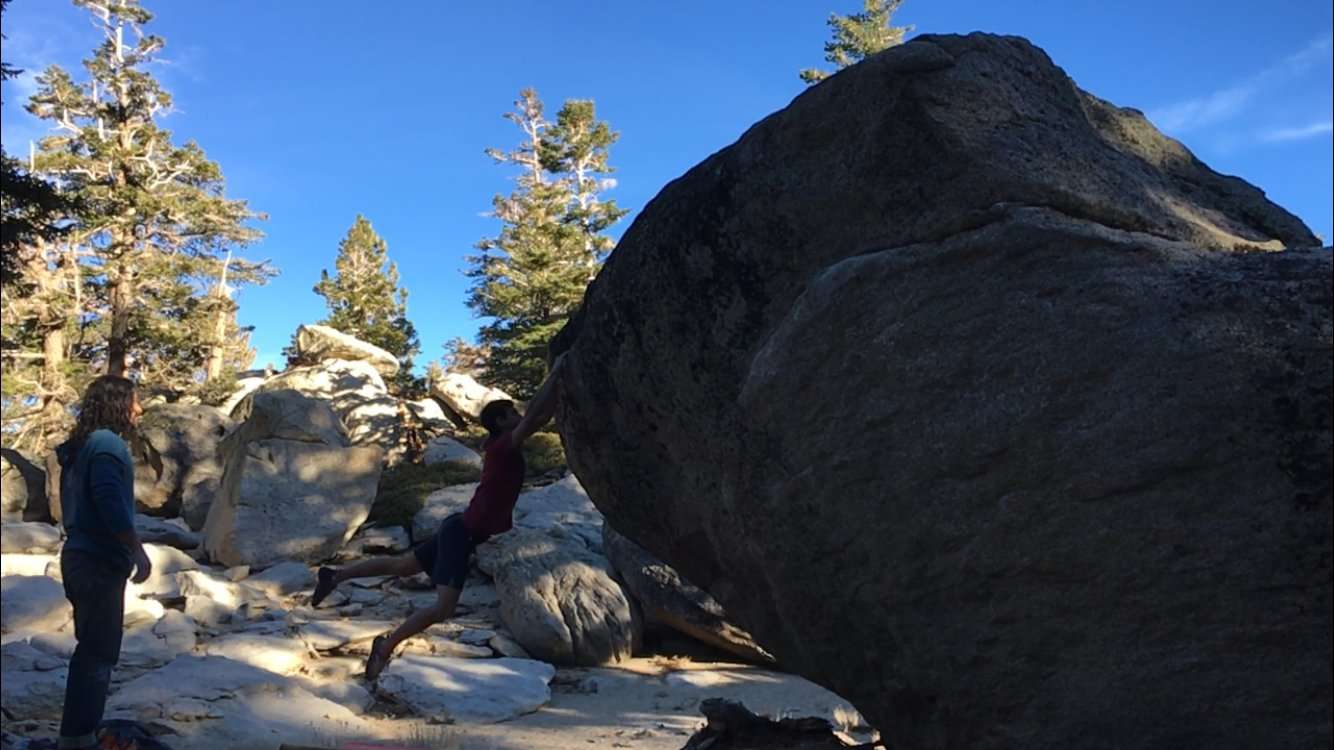 Me sending Chad's Dyno (V10)