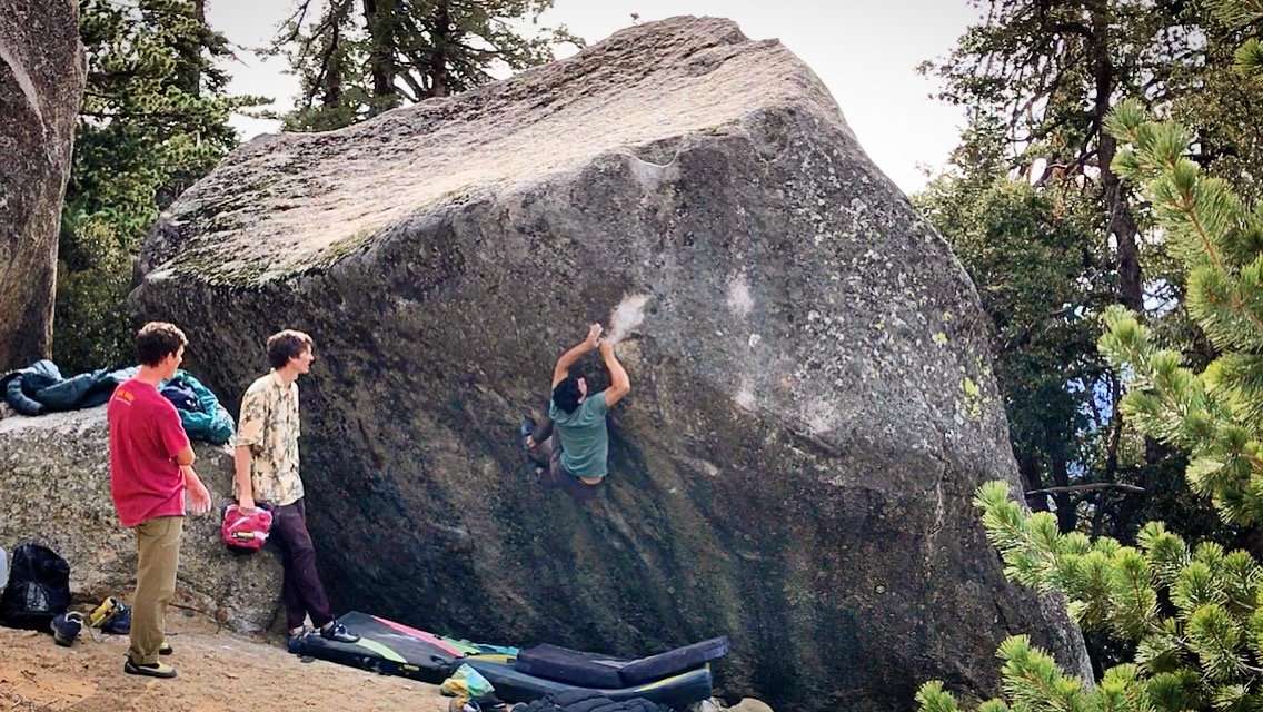 Myself on Brut Us (V10)